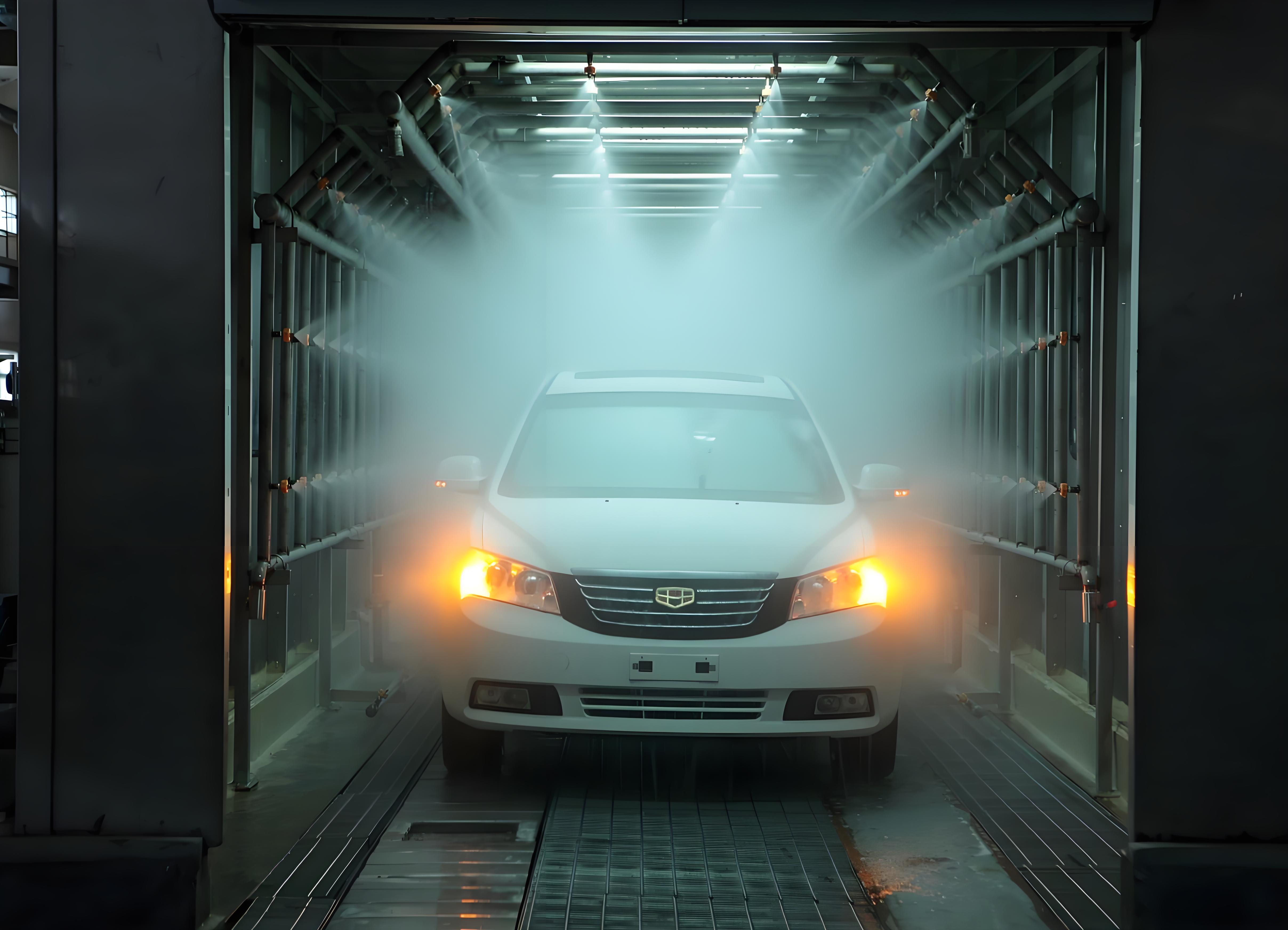 整车淋雨试验系统