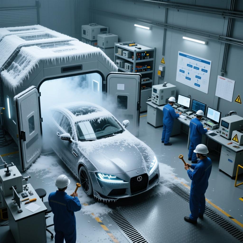 低温海拔模拟冷启动舱