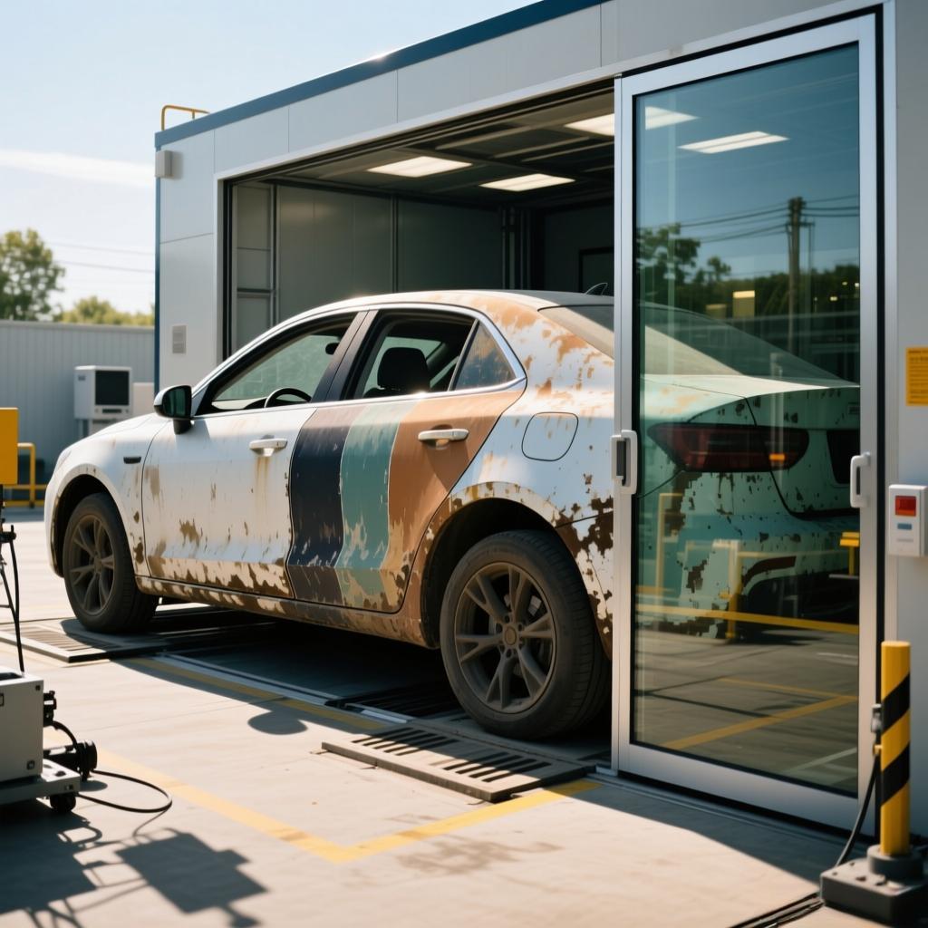 整车热老化环境加速耐候试验